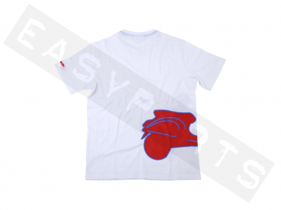 Piaggio Camiseta mangas cortas VESPA 'Tee Target' ed. limitada 2014 blanca hombre